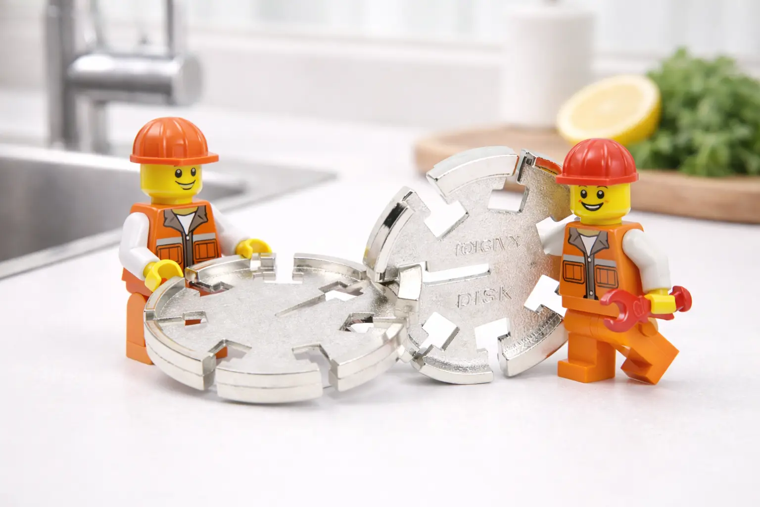 Interlocking Metal Disk Puzzle2 1