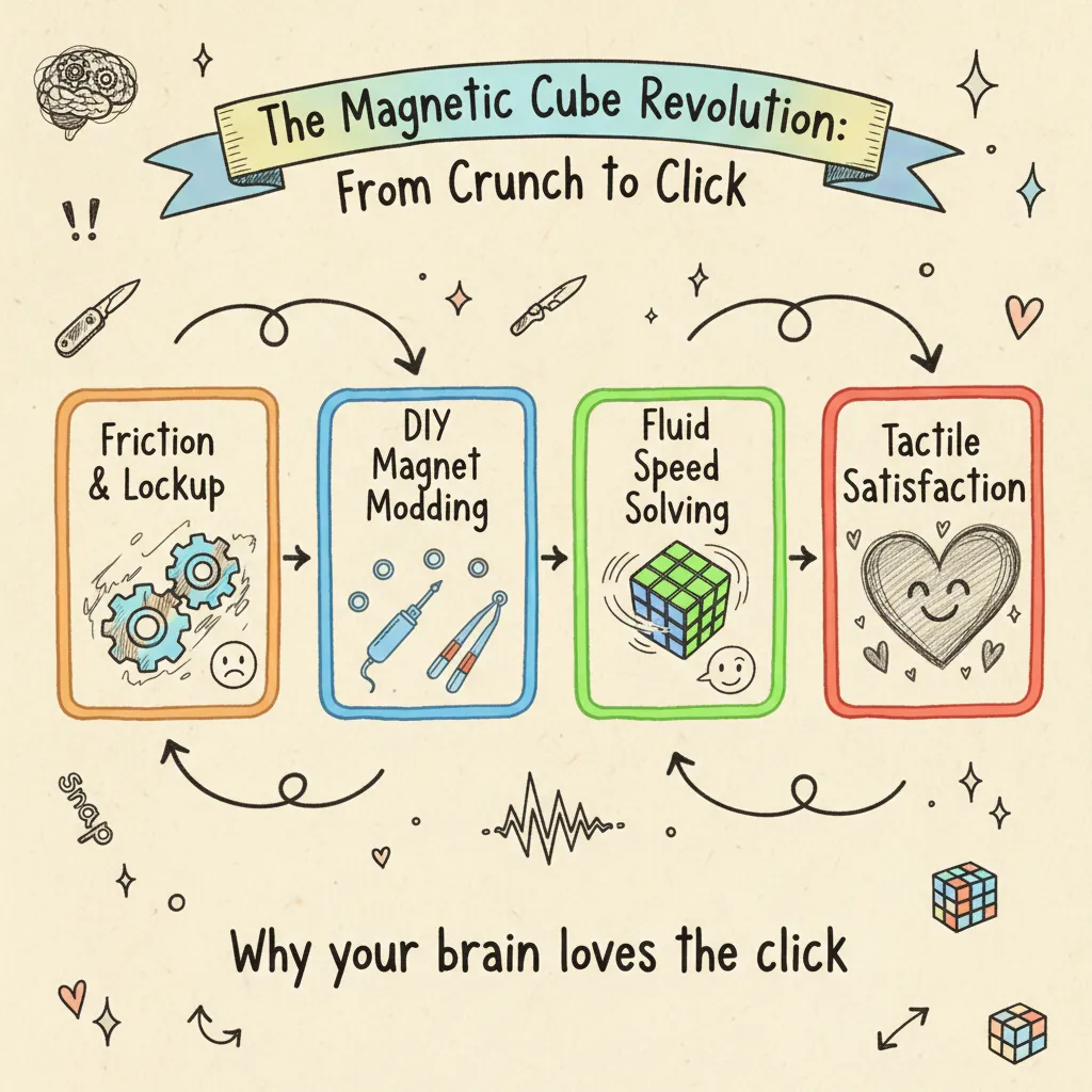Magnetic Cube Puzzles: Why the "Click" Is Addictive