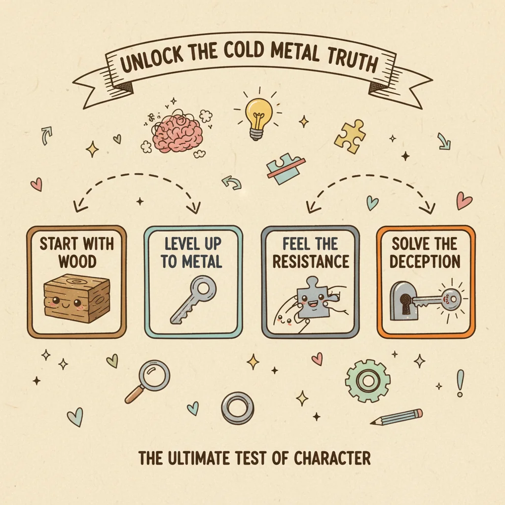 Metal Brain Teaser Puzzles: The Skeptic’s Guide to Cast Iron Logic
