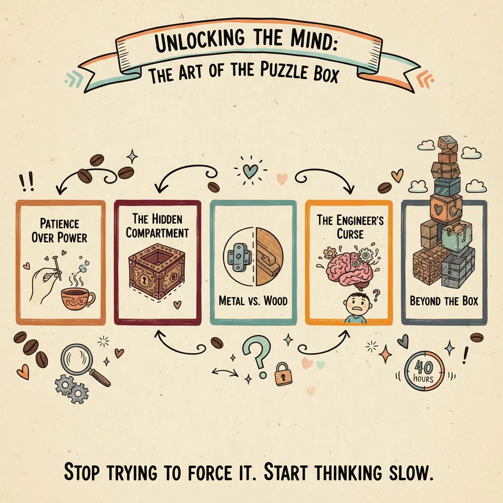 Puzzle Box Challenges: Why Most Adults Fail the First Five Minutes