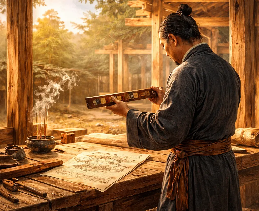 The Carpenter Who Hid a Philosophy Inside a Ruler1