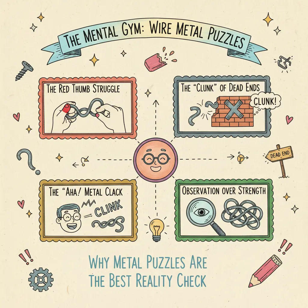 Wire Metal Brain Teasers: A Skeptic's Guide to Tactile Logic