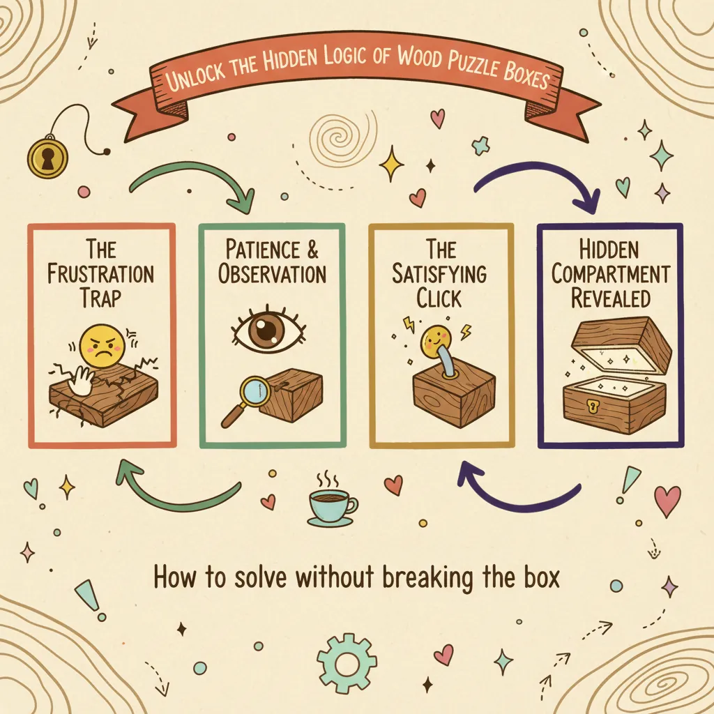 The Wood Puzzle Box: Why Observation Beats Force Every Time 11 The Wood Puzzle Box: Why Observation Beats Force Every Time