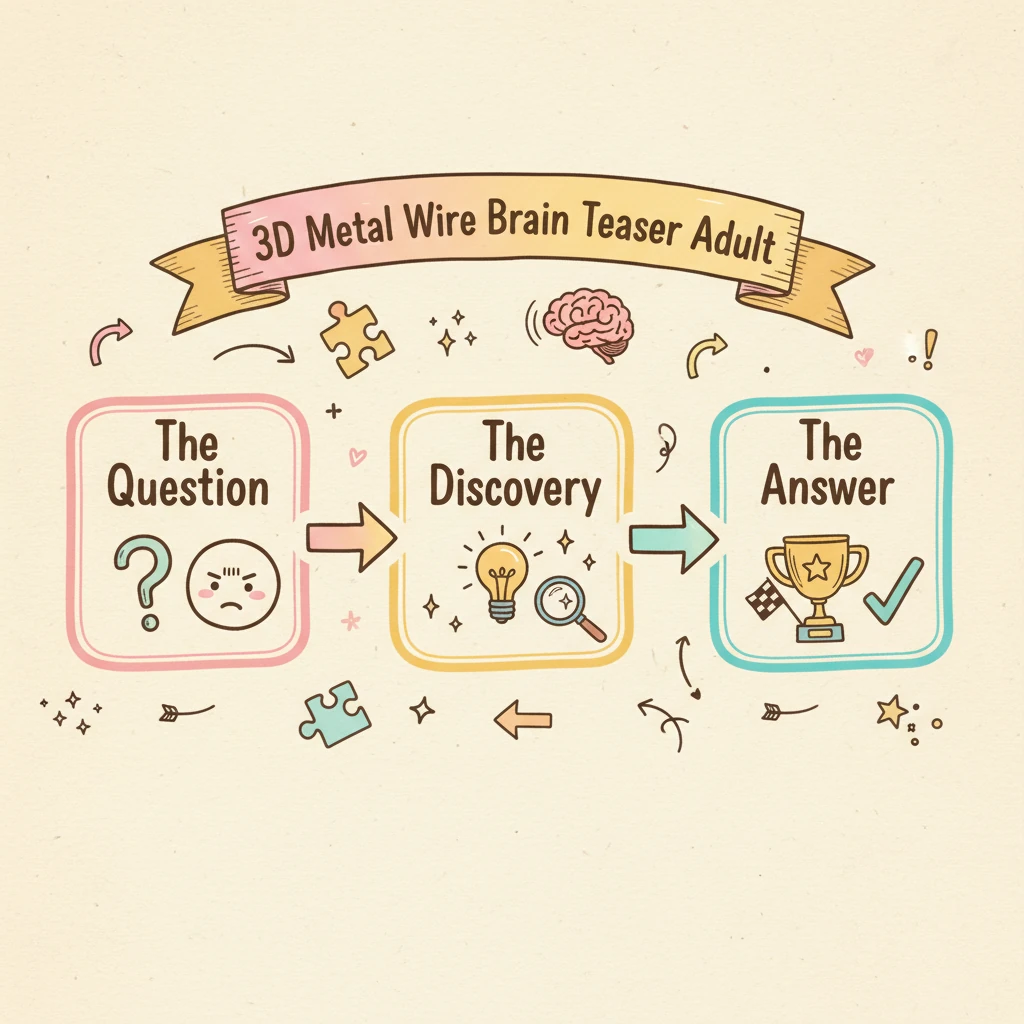 Engineering Meditation: Your Tactile Buying Guide for 3D Metal Wire Brain Teasers 6 Engineering Meditation: Your Tactile Buying Guide for 3D Metal Wire Brain Teasers