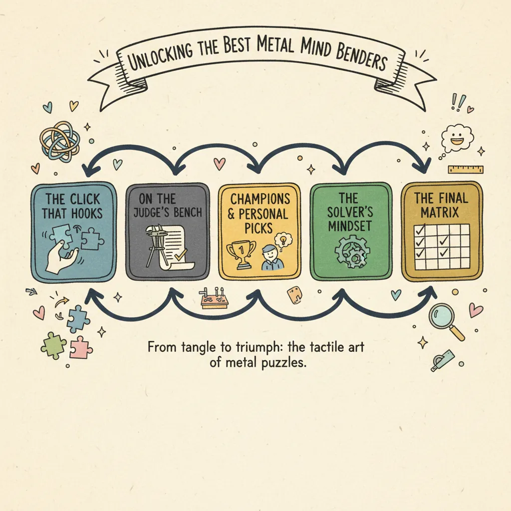 6 Best Metal Disentanglement Puzzles, Judged by a Machinist's Hands