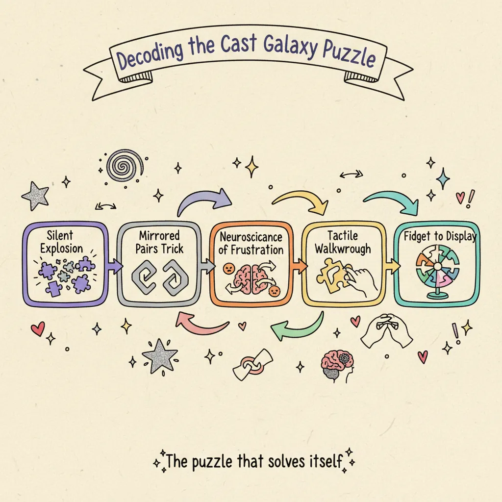 The 4-Piece Cast Galaxy Silver Puzzle: Why 17 Attempts Are Just the Start