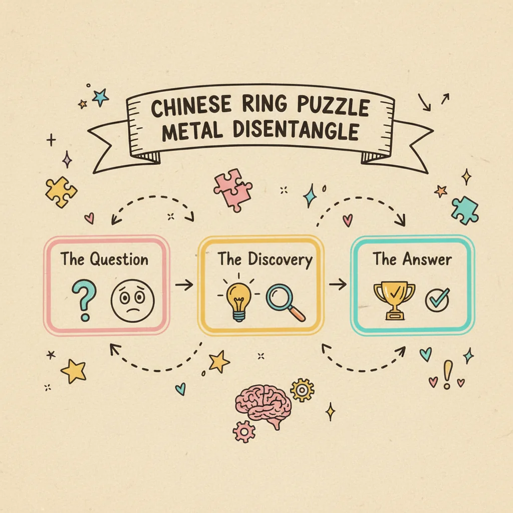 The 341-Step Chinese Ring Puzzle: A Disentangle Algorithm You Can Feel