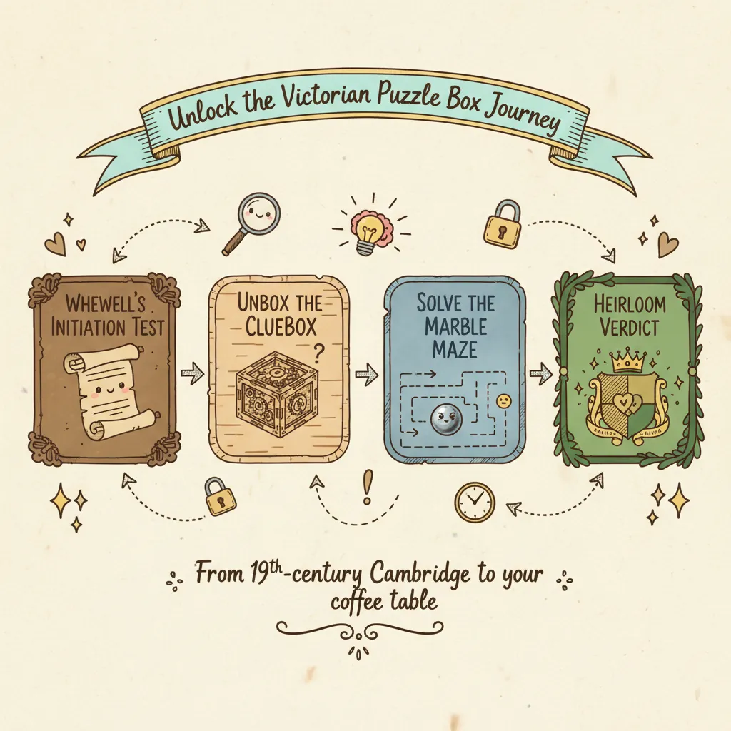 Cluebox Cambridge Labyrinth: Inside the Victorian Escape Room Box