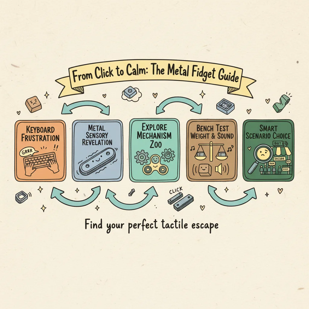 Why Metal Cast Decompression Toys Outlast (and Outfeel) Everything Else