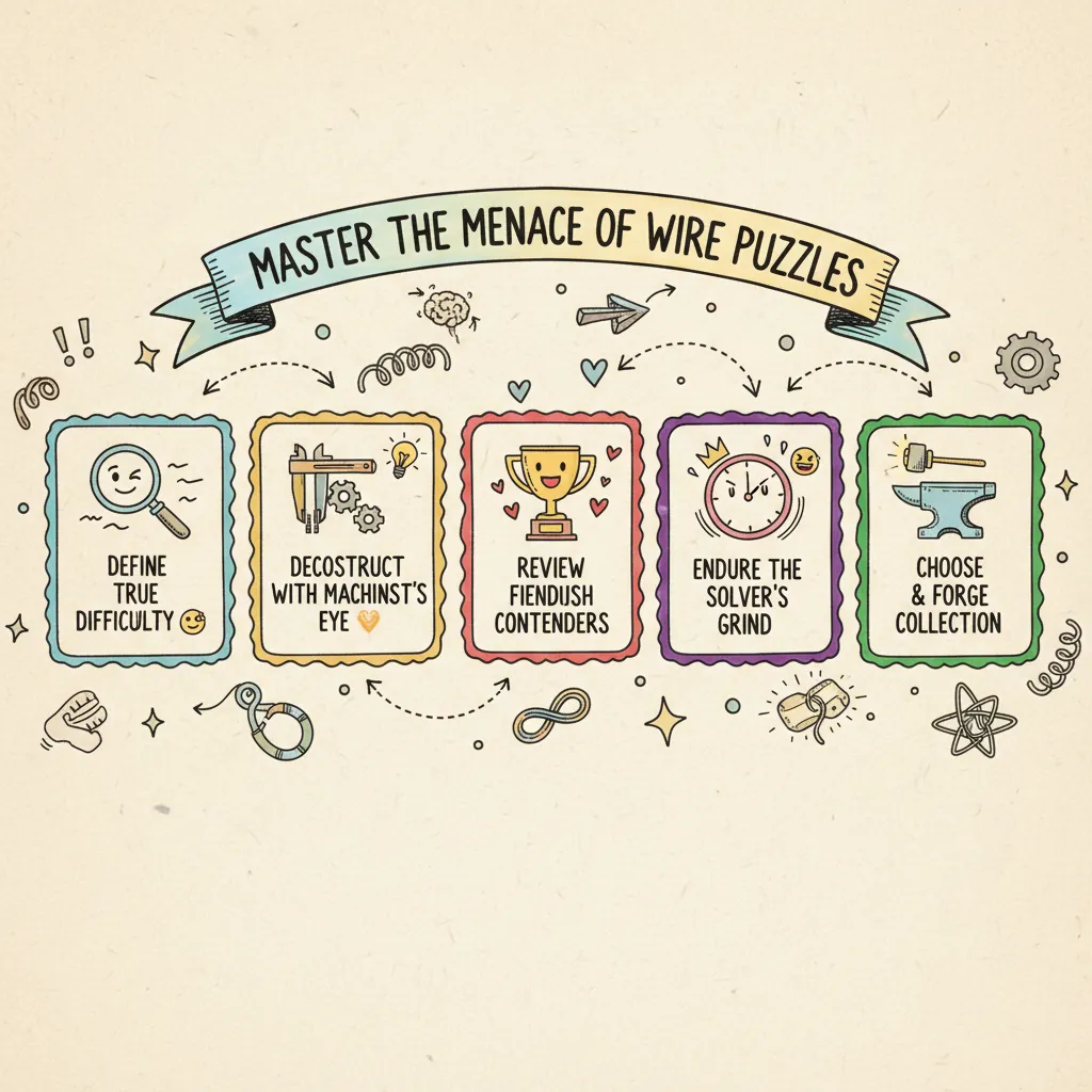 7 Brutal Wire Puzzles for Men: A Machinist's Buying Guide