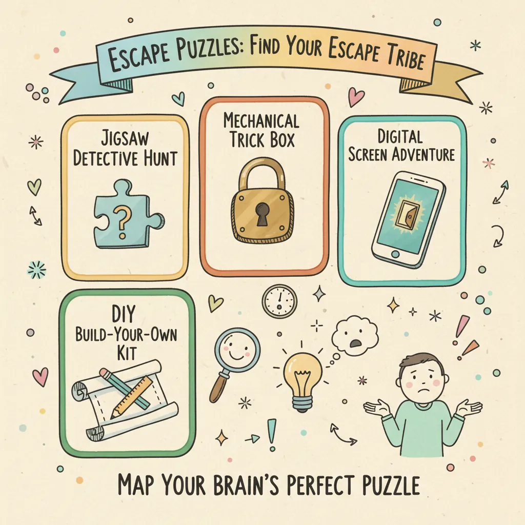 Escape Puzzles Decoded: Find Your Brain's Perfect Match