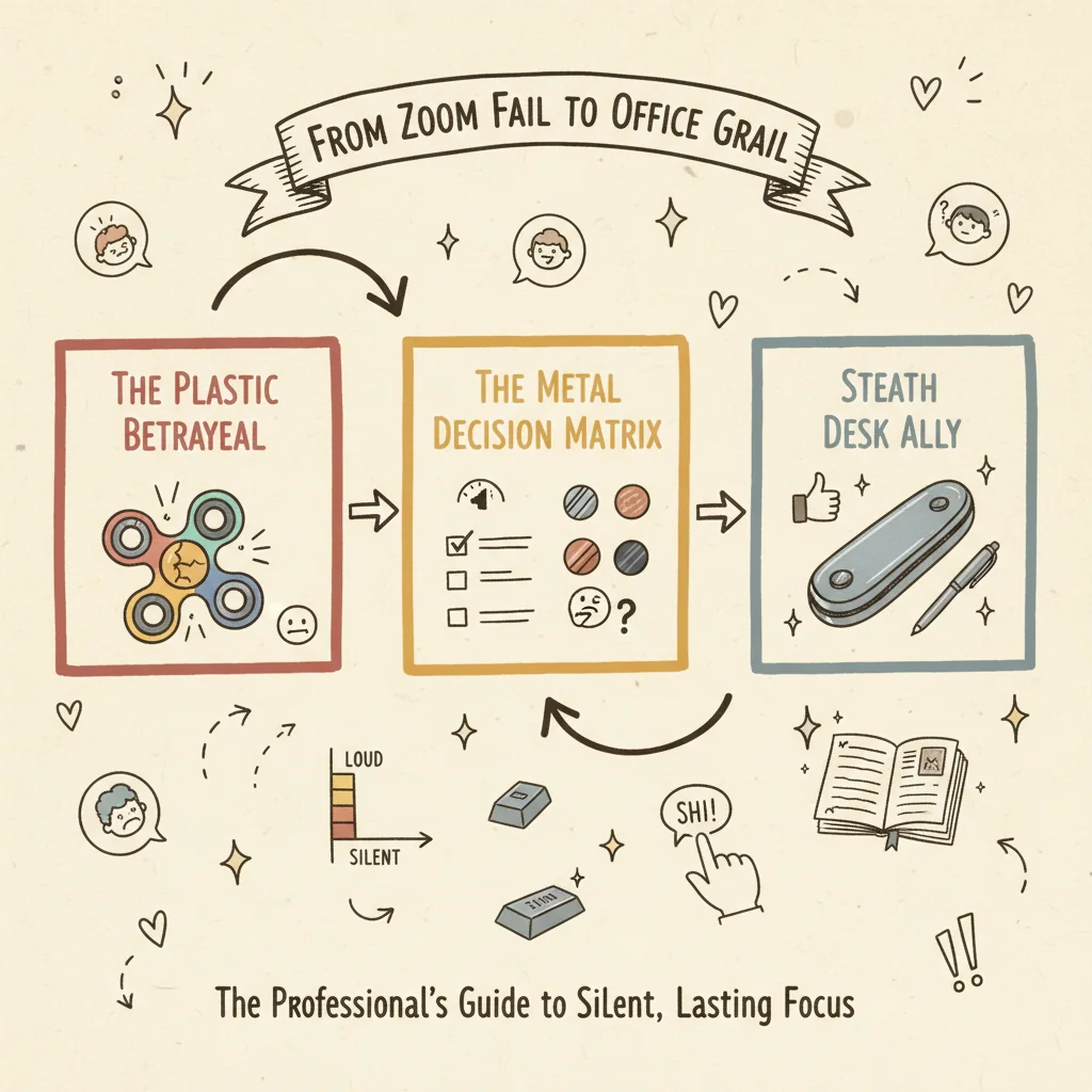 Silent Workspace: The Unseen Art of Metal Fidget Toys for Office Adults 5 Silent Workspace: The Unseen Art of Metal Fidget Toys for Office Adults