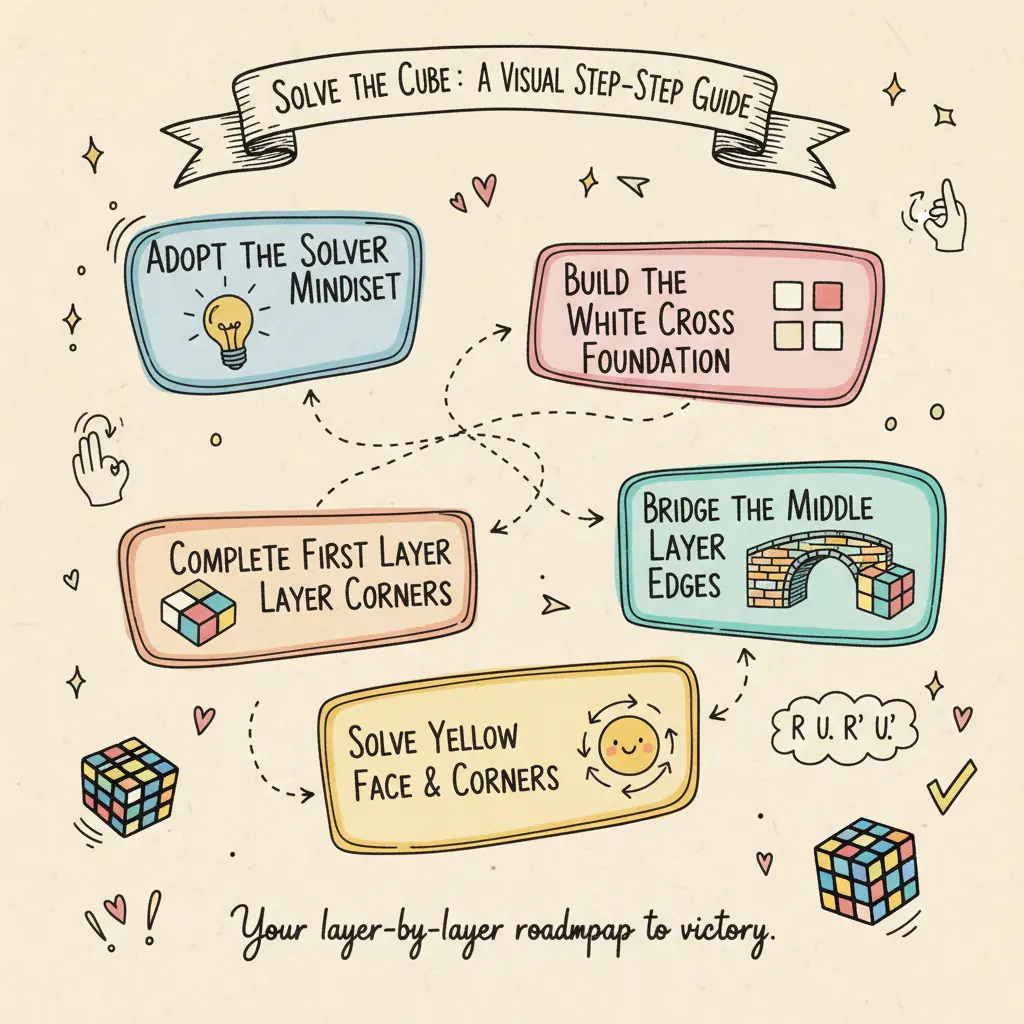 How Can I Solve This Puzzle Cube? Your First Solve Starts Here