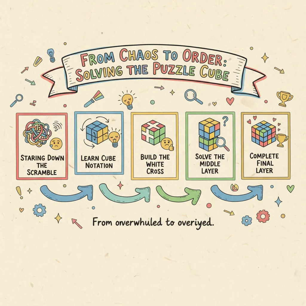 How Do You Solve a Puzzle Cube? Your First Scramble to Final Click 3 How Do You Solve a Puzzle Cube? Your First Scramble to Final Click