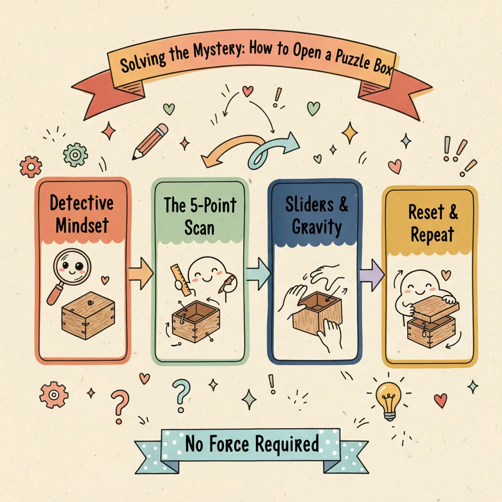 How to Open a Puzzle Box: A Complete Guide from Frustration to Mastery 4 How to Open a Puzzle Box: A Complete Guide from Frustration to Mastery