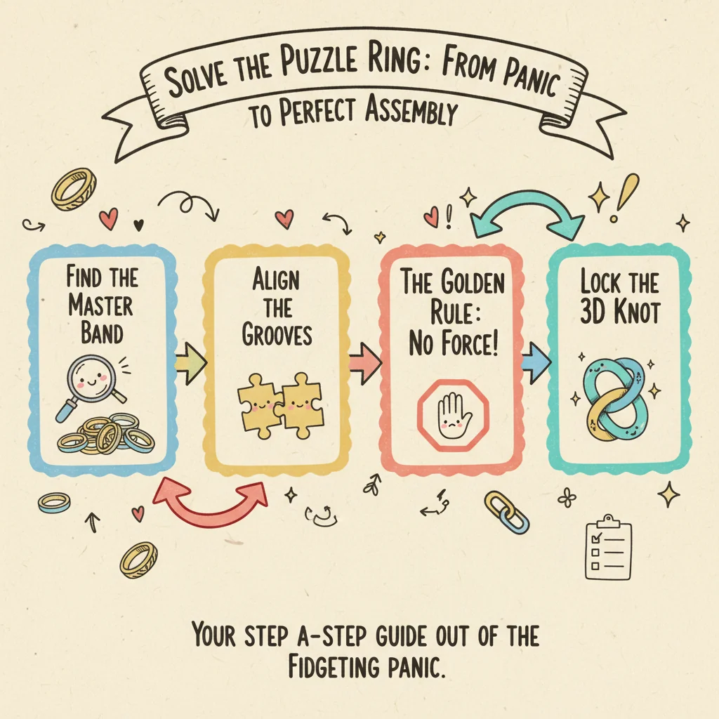 Puzzle Ring Rescue: Your 4-Step Guide to Reassembly