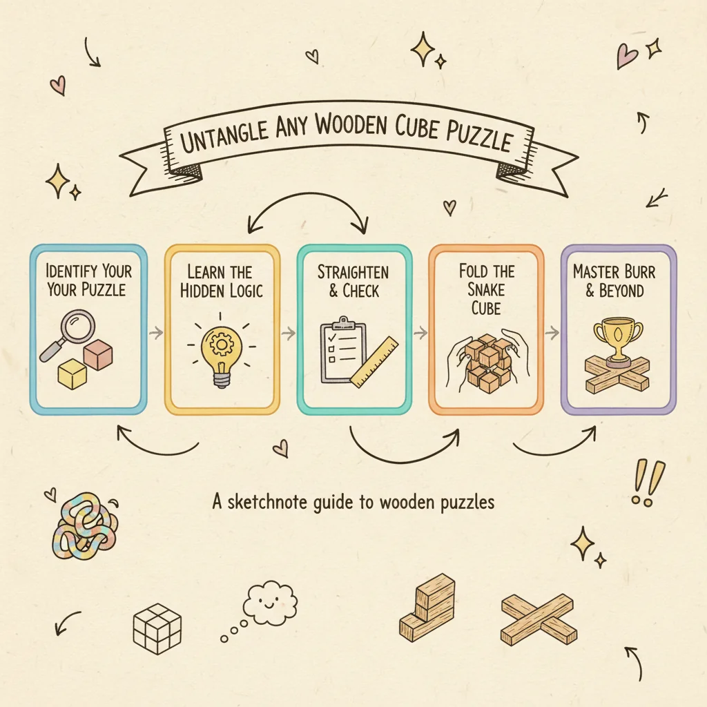 Untangle & Solve: The Only Wooden Cube Puzzle Guide You'll Ever Need