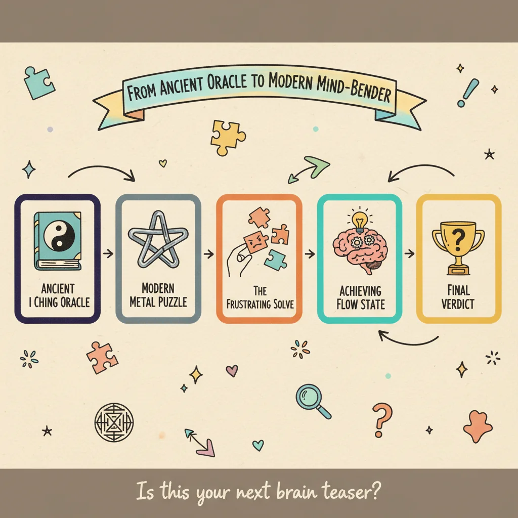 The Metal Starfish Puzzle Ring: A Hands-On Guide to the I Ching-Inspired Brain Teaser 4 The Metal Starfish Puzzle Ring: A Hands-On Guide to the I Ching-Inspired Brain Teaser