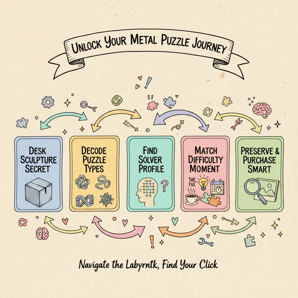 The Satisfying Click: A Connoisseur's Guide to Interlocking Metal Brain Teasers for Adults