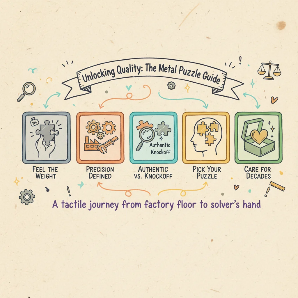 Precision Cast Metal Puzzles USA: Decoding the Thousandths of an Inch