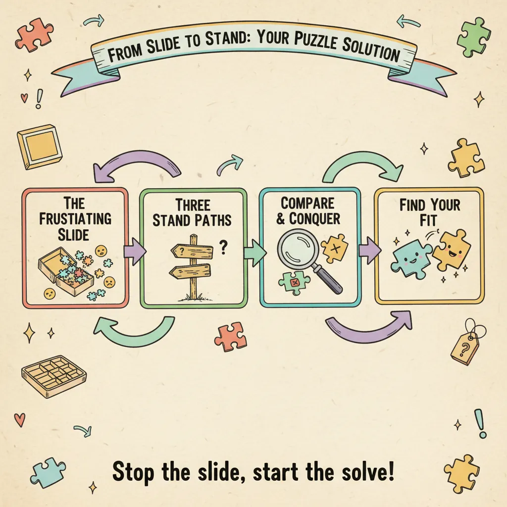 Puzzle Box Stands: Your 3-Path Escape from Lid-Sliding Hell