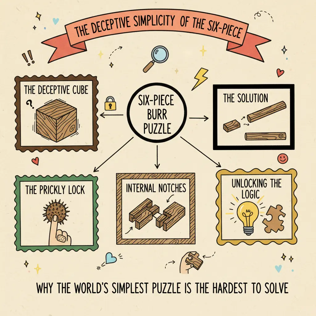 The Six-Piece Burr Puzzle: Your Complete Guide to Buying, Solving, and Mastering the Classic 4 The Six-Piece Burr Puzzle: Your Complete Guide to Buying, Solving, and Mastering the Classic