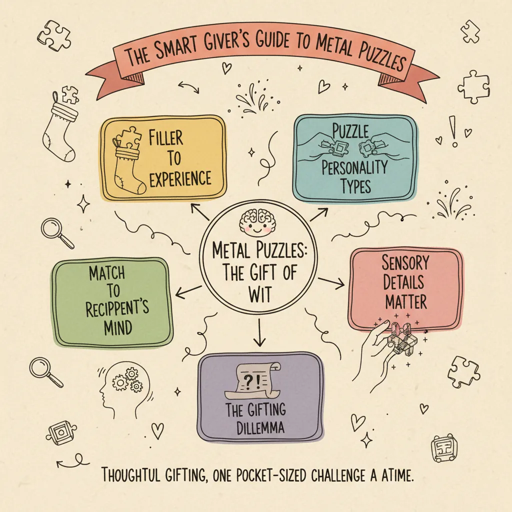 42 Stocking Stuffers Metal Puzzles: The Click That Solves Your Gift Dilemma 6 42 Stocking Stuffers Metal Puzzles: The Click That Solves Your Gift Dilemma