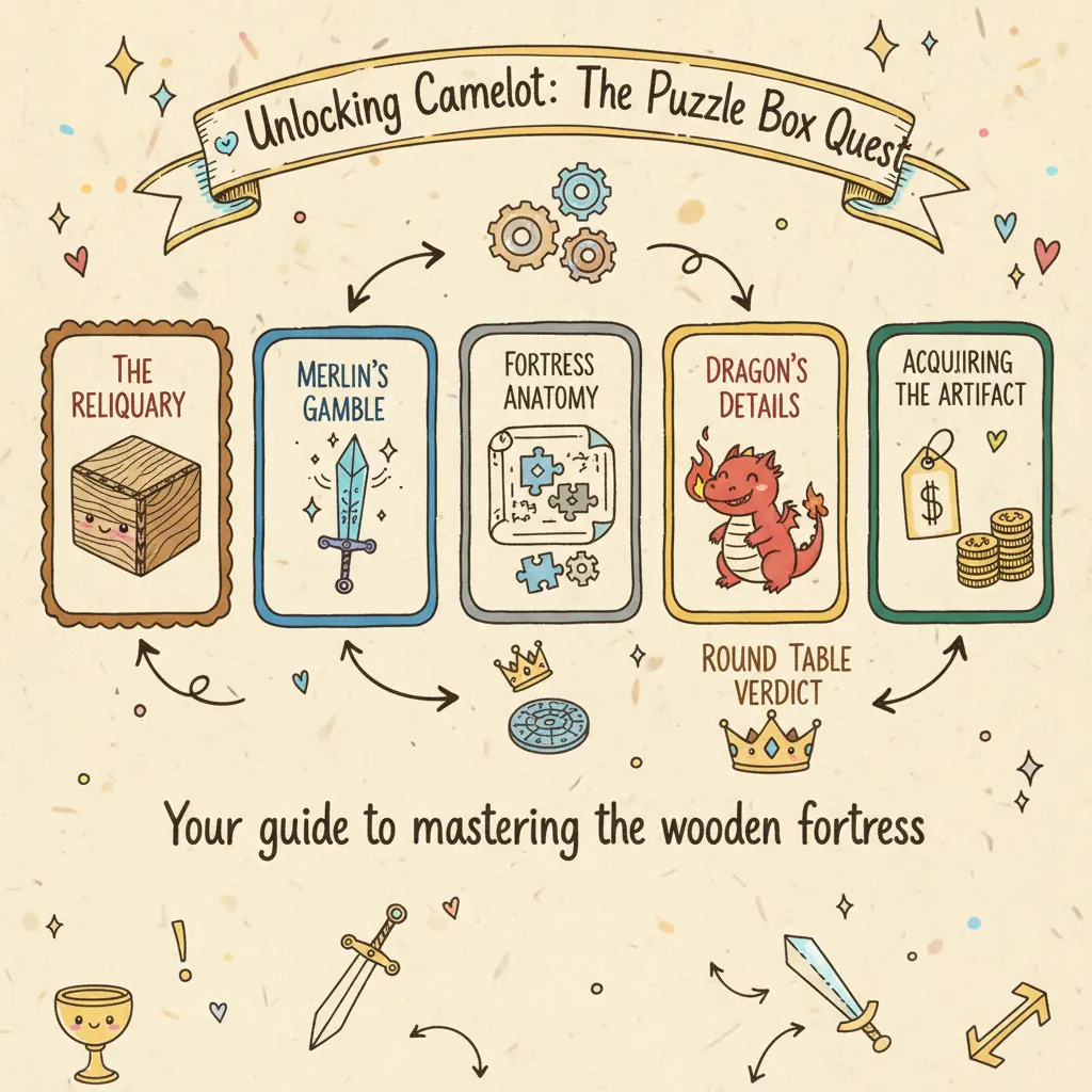 Inside The Trial of Camelot: Dissecting an Escape Room Puzzle Box 5 Inside The Trial of Camelot: Dissecting an Escape Room Puzzle Box