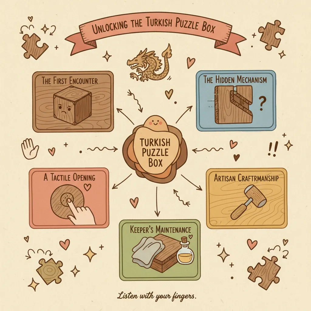 Turkish Puzzle Box: The Secret in Your Hands 4 Turkish Puzzle Box: The Secret in Your Hands