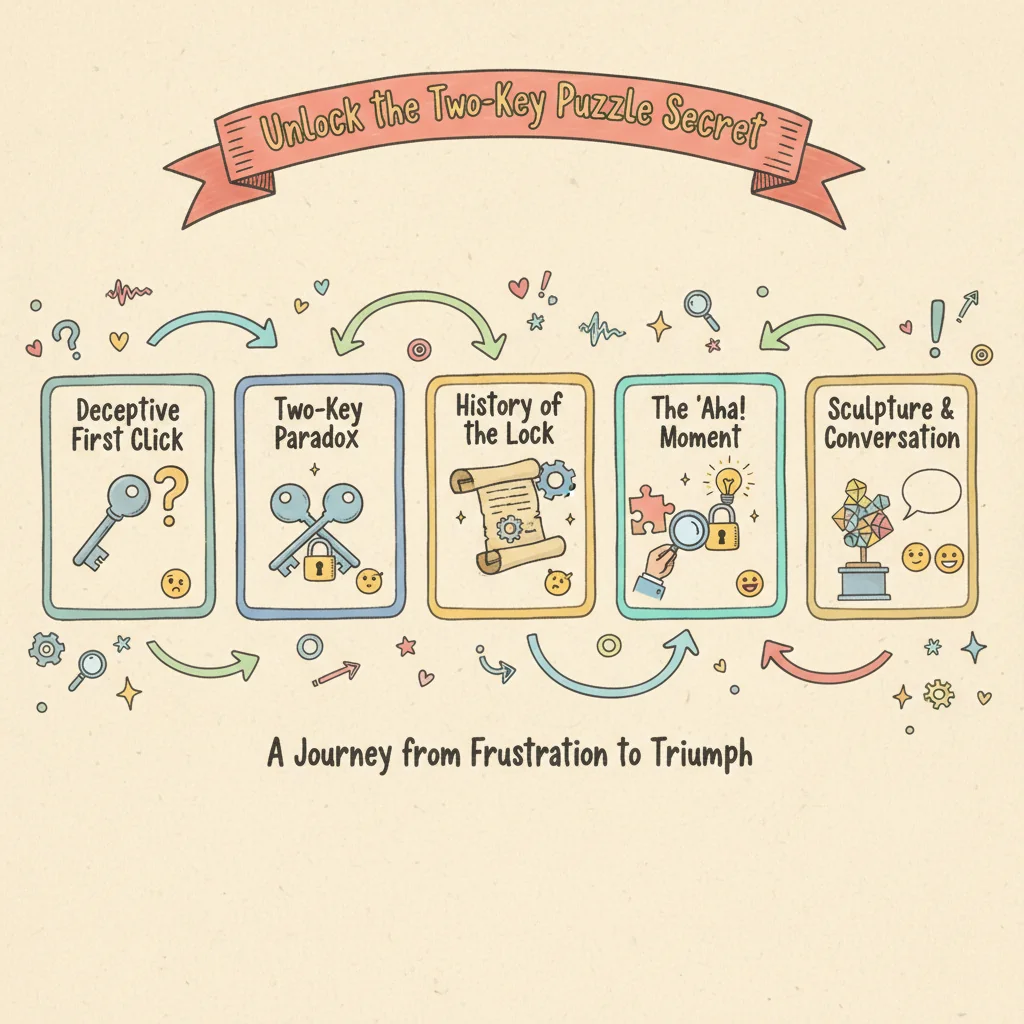 The Two-Key Lock Puzzle: Decoding Metal's Most Maddening Trick