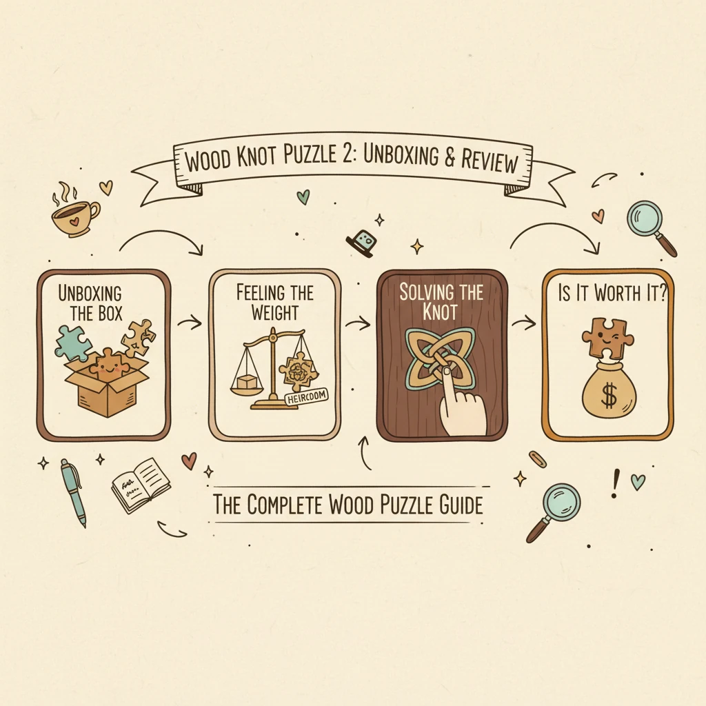 The Wood Knot Puzzle 2: An Unfiltered Hands-On Guide to Your First (or Next) Heirloom Puzzle