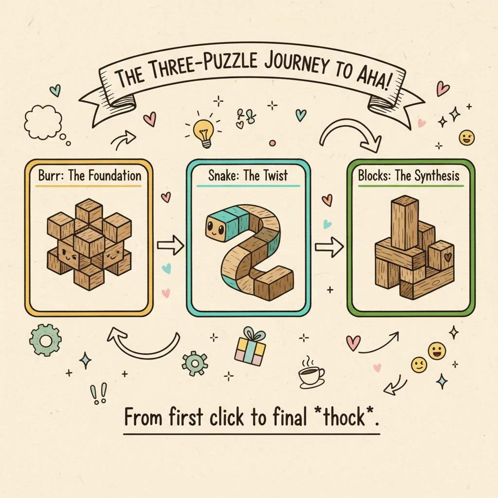 The Curated Challenge: Dissecting the Ultimate Wooden Puzzle Set of 3