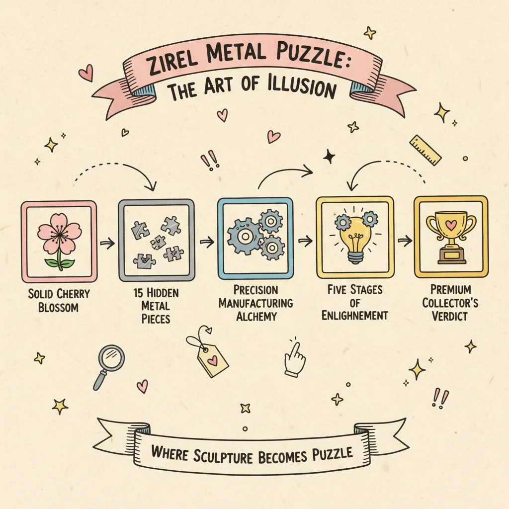 Zirel Metal Puzzle: The 0.002mm Gap Between Art and Agony