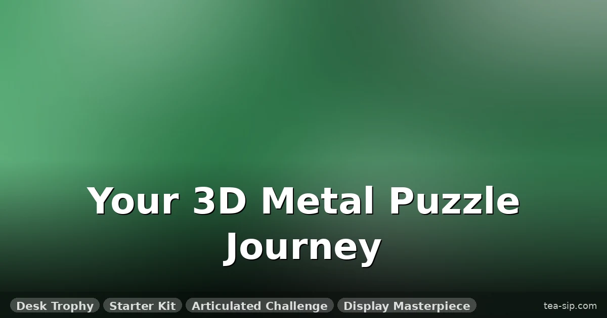 The 3D Metal Puzzle Guide: Choosing Your First (or Next) Mechanical Model