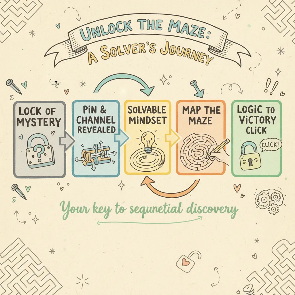 Maze Lock Puzzle Tutorial: The Logic-Based Unlock Guide
