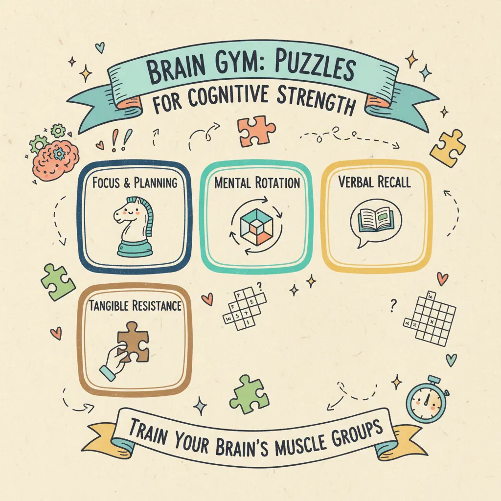 Forget Brain Games: A Clinician's Guide to the Best Puzzles for Cognitive Development in Adults
