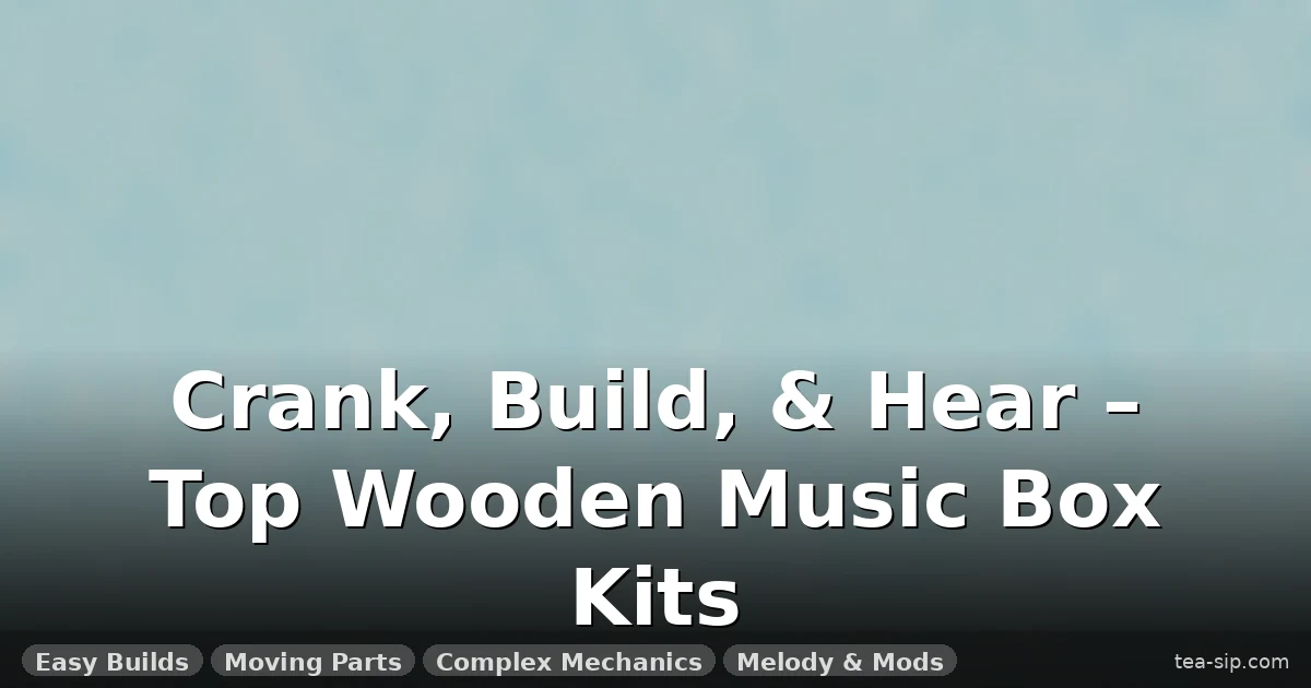 The 5 Best Wooden Music Box Kits Tested: Beginner to Pro