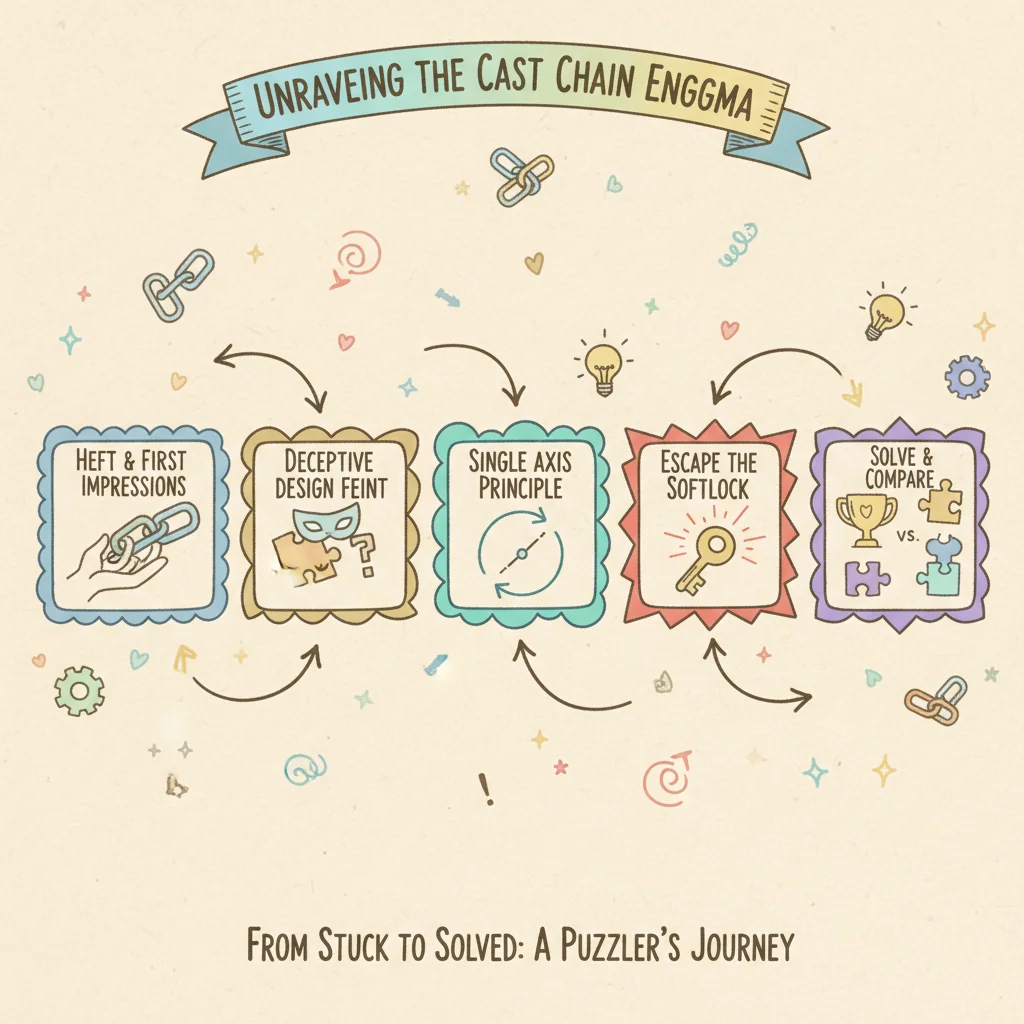 The Chain Cast Puzzle: One Mechanical Secret Behind Oscar's 3-Solution Mind-Boggler