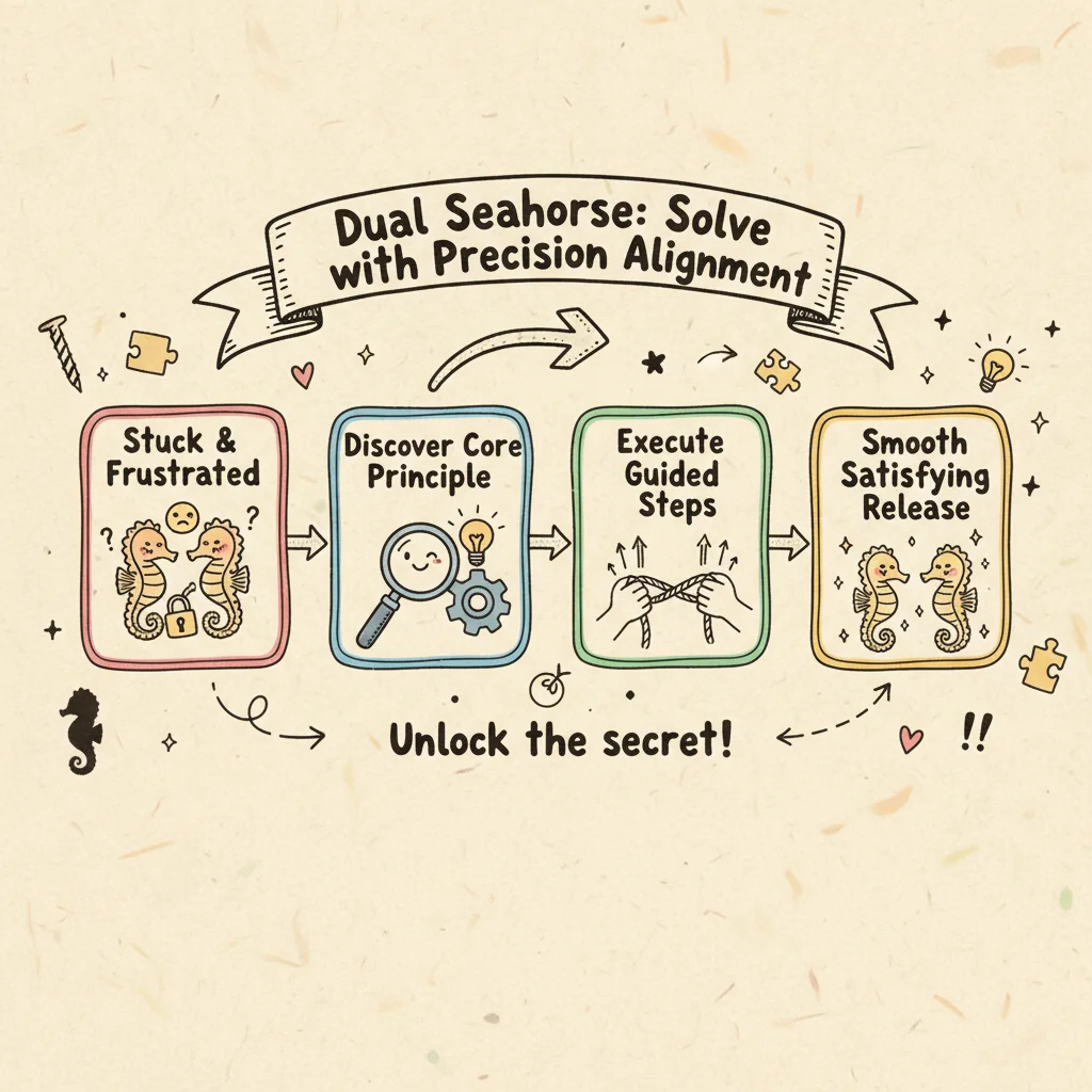 Dual Seahorse Brain Teaser: How to Solve & Reassemble