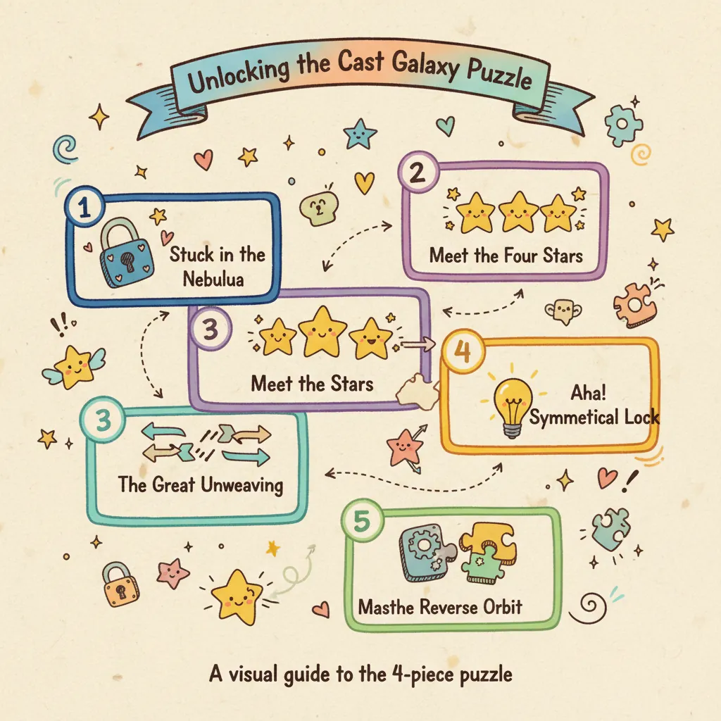 Unlock the Cast Galaxy: The 4-Piece Solution & Its Symmetrical Secret