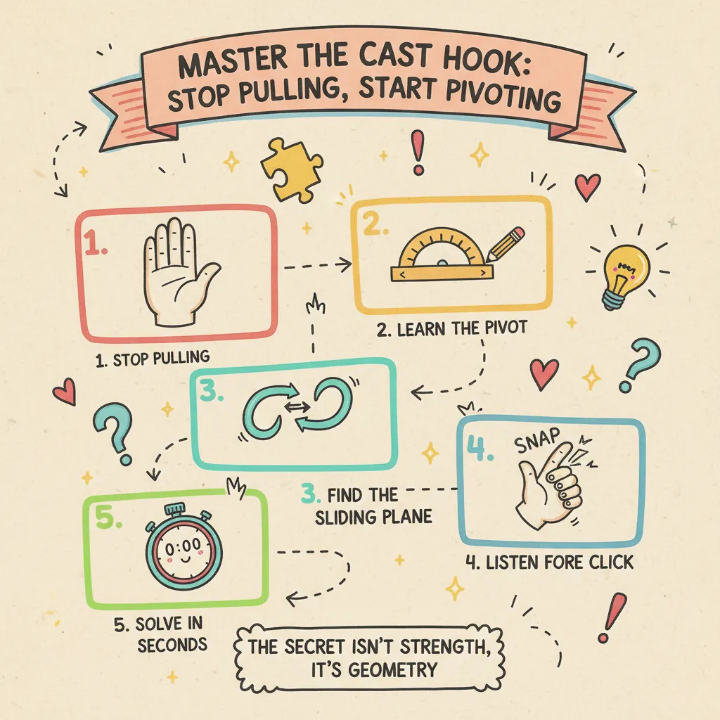 Cast Hook Puzzle Solution: The YouTube Hack You Need (It's a Twist)