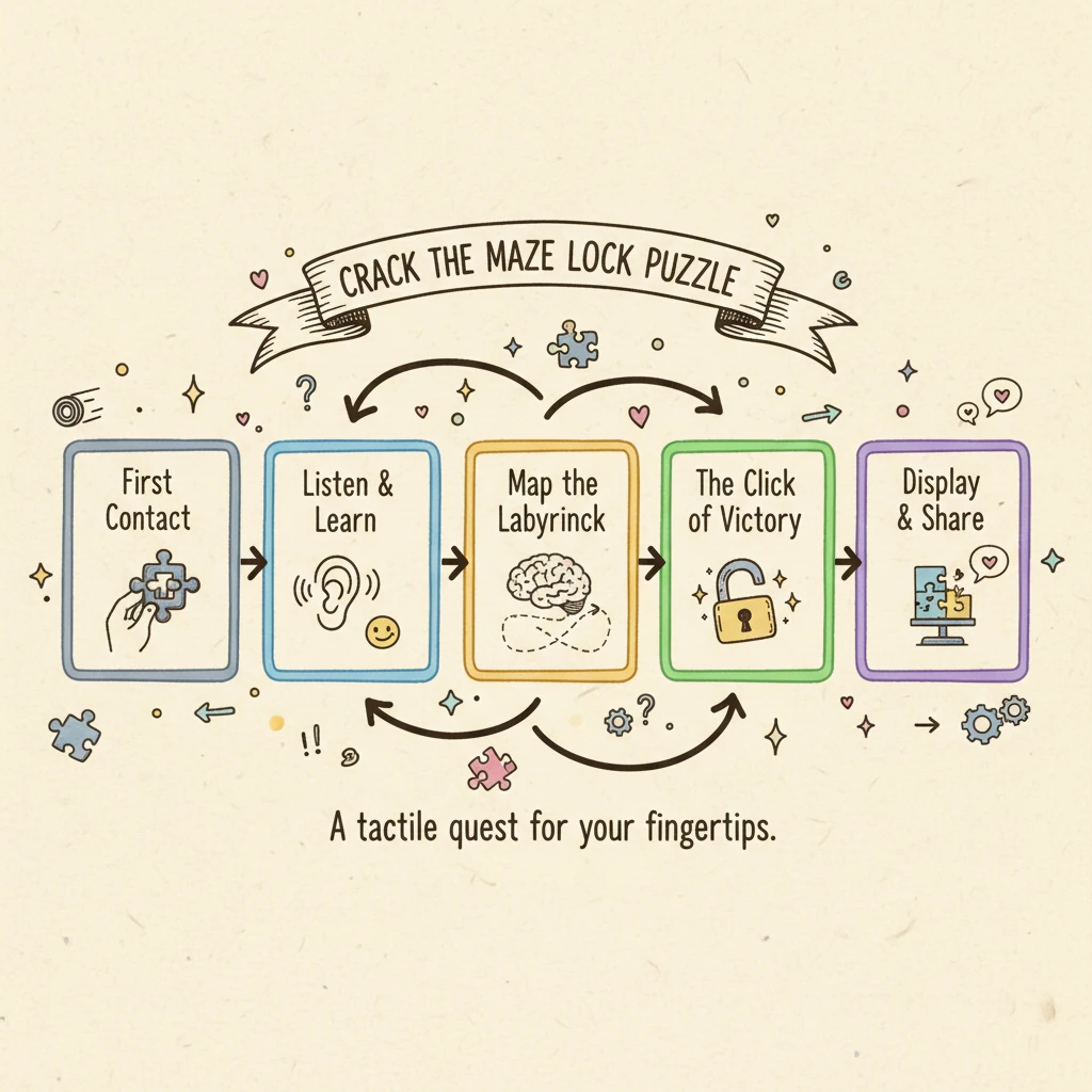 The Maze Lock ABC Puzzle: A Grown-Up's Guide to Tactile Intrigue
