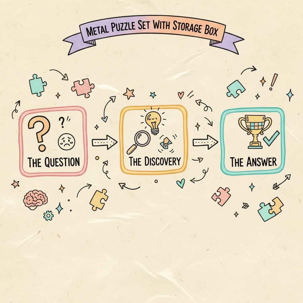 The Metal Puzzle Set With Storage Box: Why the Case is Half the Puzzle