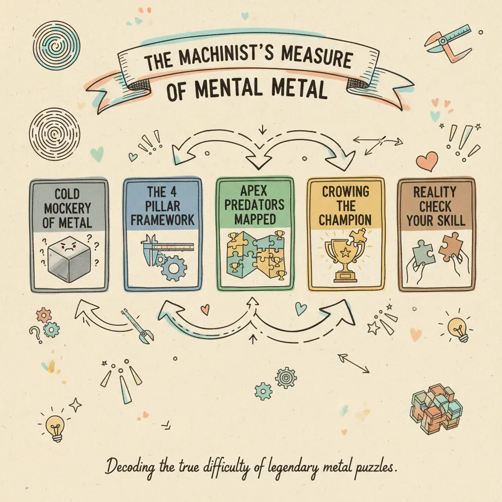 What Is the Hardest Metal Puzzle? We Tested by a Machinist's Standard