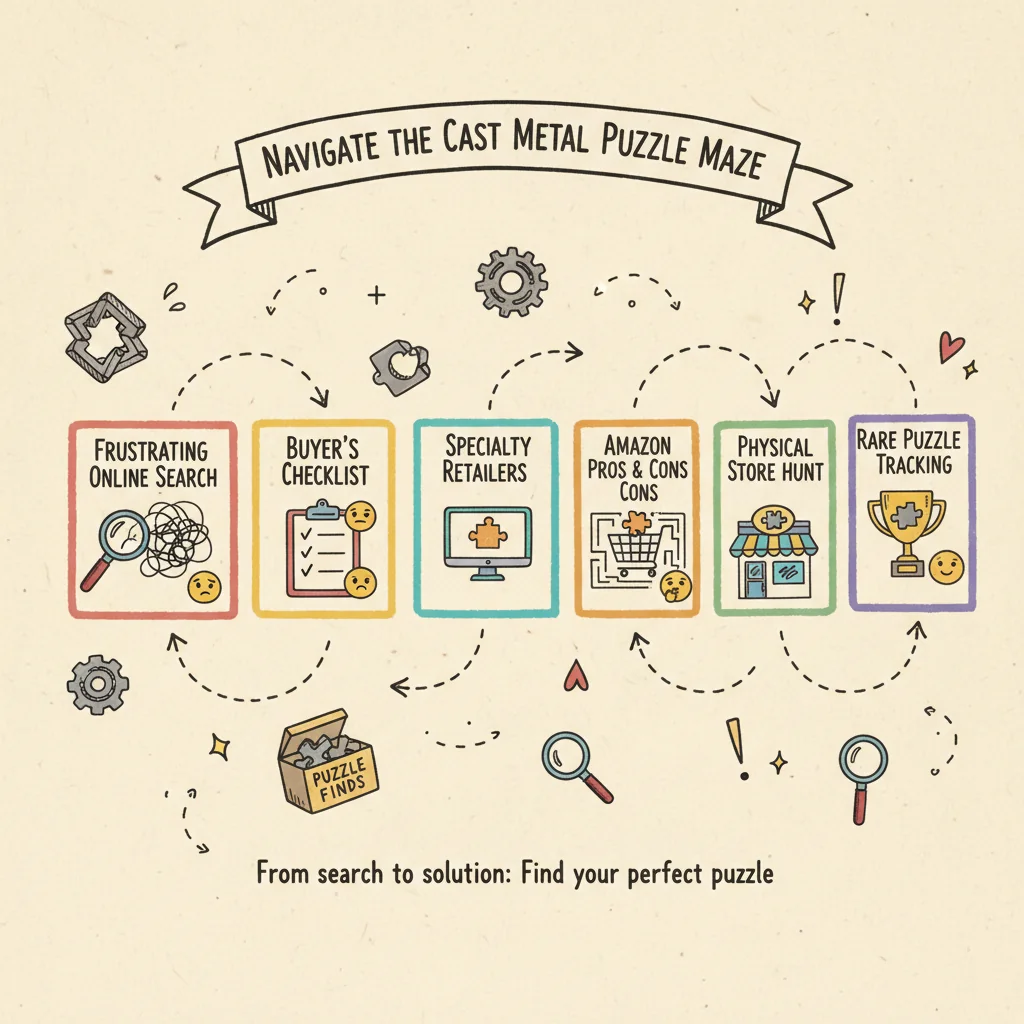 Where to Buy Cast Metal Puzzles in the USA: A Scout's Guide to Trusted Retailers 6 Where to Buy Cast Metal Puzzles in the USA: A Scout's Guide to Trusted Retailers