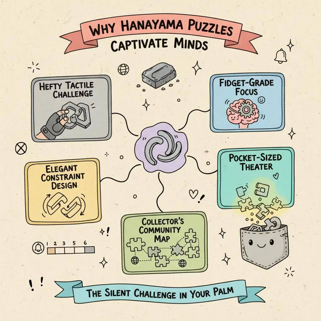 The Silent Allure: 6 Reasons Why Hanayama Puzzles Are So Popular