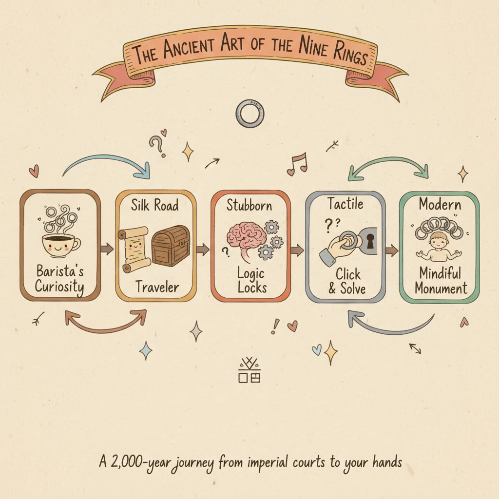 The Wire Chinese Ring Puzzle Is a 2,000-Year-Old Binary Computer