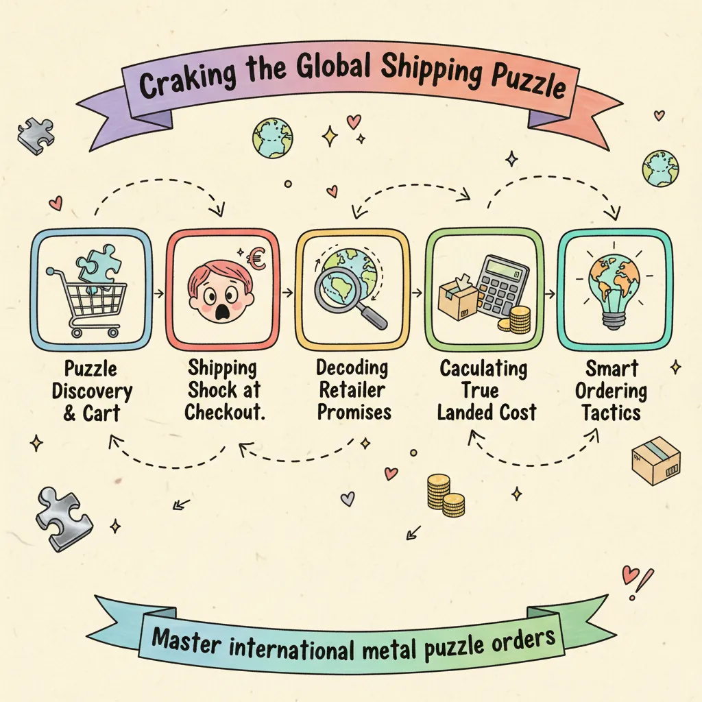 Worldwide Shipping Metal Puzzles: The Logistics Map for International Buyers 5 Worldwide Shipping Metal Puzzles: The Logistics Map for International Buyers