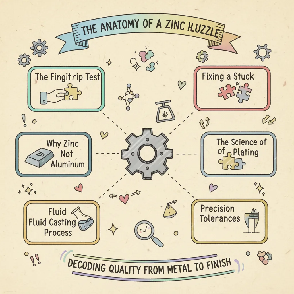 The Heavy Click: What Makes a Zinc Alloy Cast Puzzle Feel High Quality