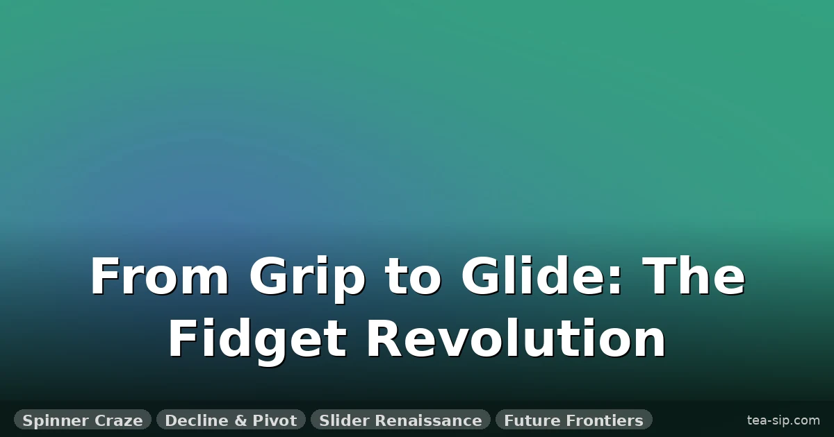 From Spinner to Slider: The Evolution of Fidget Toys (2017-2025)